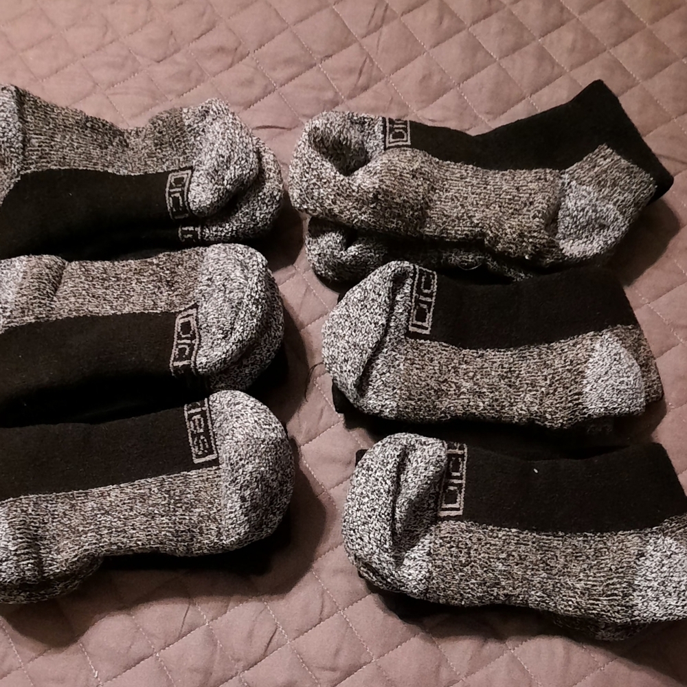 Mens New Dickies Steel Toe Socks
